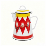 GüzelEmaye High Quality Arabic Style Enamel Coffee Pot, Metal Handle, Multiple Sizes & Styles Available